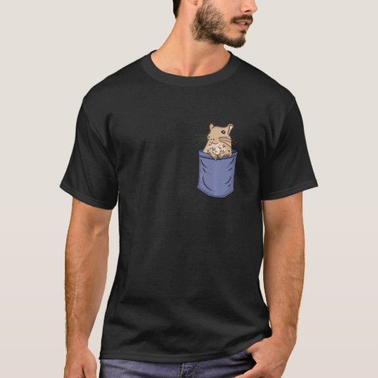 T-shirt Rongeur de poitrine Degu Octodon Hystricomorpha Co (Devant)
