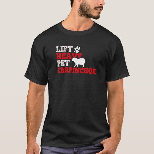 T-shirt Rongeur géant Capybara pour carpinchos 16 (Devant)