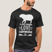 T-shirt Rongeur géant Capybara pour carpinchos 22 (Devant)
