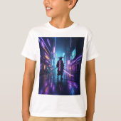 T-shirt Ronin da Lâmina Neon (Devant)