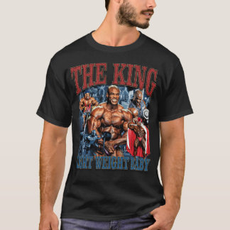 T-shirt Ronnie Colemanhe King Light Weight Ba fille rétro