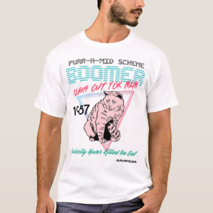 T-shirt Ronronnement-un-Mi boomer de plan : Tee - shirt de
