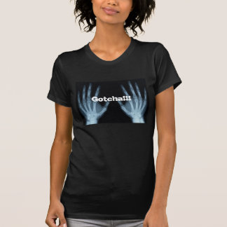 t-shirt, röntgenfoto, gotcha, komiek, halloween t-shirt