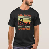 T-shirt Roofer Dad Roofing Contractor Roofer Technician   (Devant)