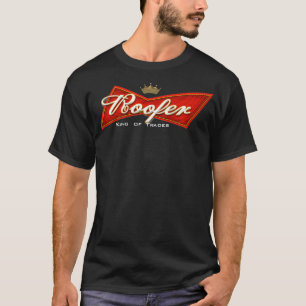 T-shirt Roofer King of Trades Funny Roofing