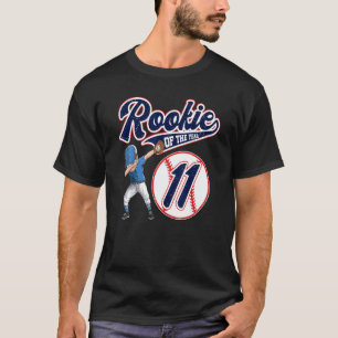 T-shirt Rookie De L'Année 11E Anniversaire Garçons Enfants