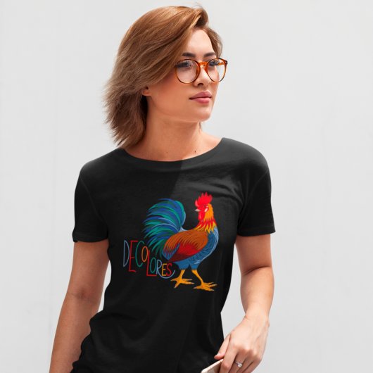 T-shirt Rooster coloré DeColores Cursillo