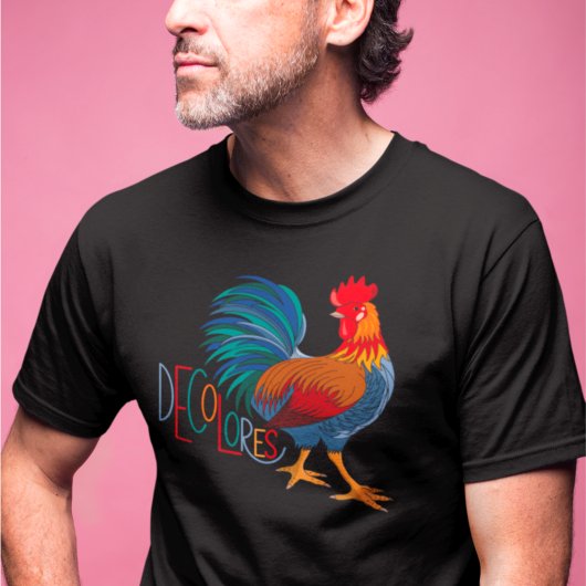 T-shirt Rooster coloré DeColores Cursillo