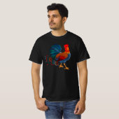 T-shirt Rooster coloré DeColores Cursillo (Devant entier)