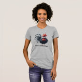 T-shirt Rooster du matin - Fock-a-doodle-doo ! (Devant entier)
