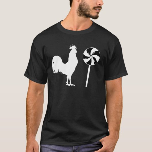 T-shirt Rooster Lollipop (Devant)