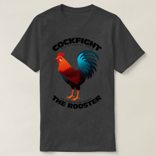 T-shirt Rooster vintage (Design devant)