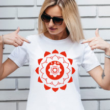 Root Chakra Muladhara Red Mandala