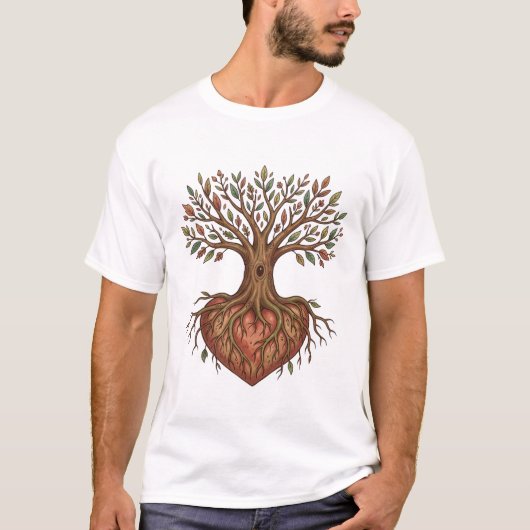 T-shirt Rooted in Nature (Devant)