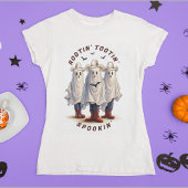 T-shirt Rootin Tootin Spookin Western Ghosts Texte personn