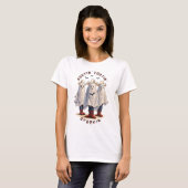 T-shirt Rootin Tootin Spookin Western Ghosts Texte personn (Devant entier)