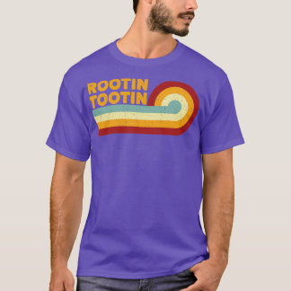 T-shirt Rootin Tootin Vintage rétro