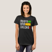 T-shirt Roots And Culcha Rasta Colors Reggae (Devant entier)