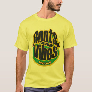 T-shirt Roots And Vis des Reggaes chemisette