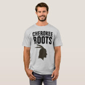 T-shirt ROOTS INDIENS CHEROKEE (Devant entier)