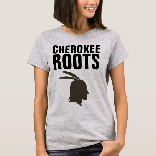 T-shirt ROOTS INDIENS CHEROKEE (Devant)