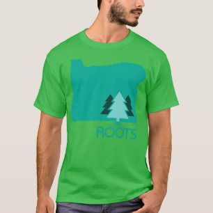 T-shirt Roots Oregon Moderne