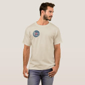 T-shirt Roots rétro avec Boombox de la marguerite  (Devant entier)