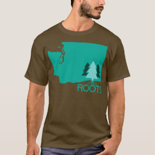 T-shirt Roots Washington State Modern