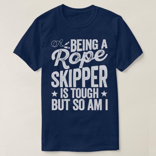 T-shirt Rope de saut amusant1 (Design devant)