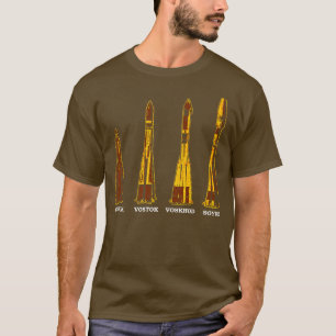 T-shirt Roquettes russes soviétiques