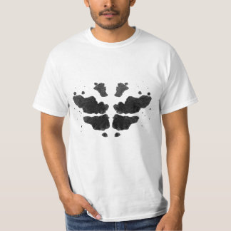 T-shirt Rorschach Inkblot fait maison