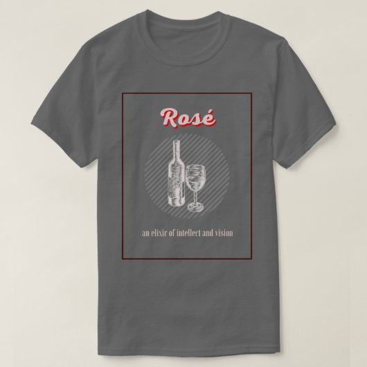 T-shirt Ros Wine Definition (Design devant)