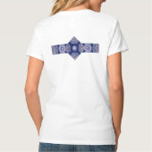 T-shirt Rosace bleue (Dos)
