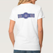 T-shirt Rosace bleue (Dos)