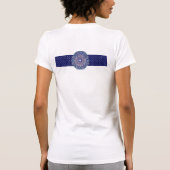 T-shirt Rosace bleue (Dos)