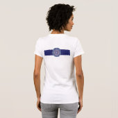 T-shirt Rosace bleue (Dos entier)