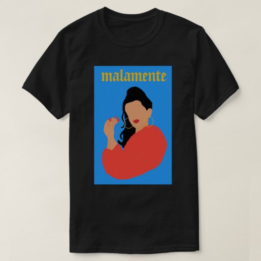 T-shirt Rosalia Malamente (Design devant)