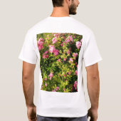 T-shirt Rosarium en fleurs (Dos)