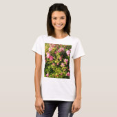 T-shirt Rosarium en fleurs (Devant entier)