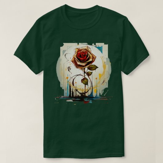 T-shirt Rose (Design devant)