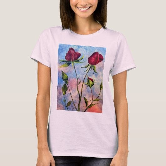 T-shirt Rose (Devant)