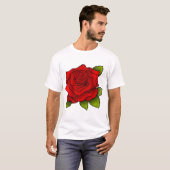 T-shirt rose (Devant entier)