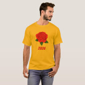 t-shirt rose (Devant entier)
