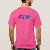 T-shirt rose. (Dos)
