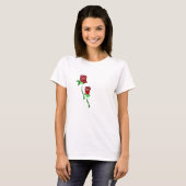 T-shirt rose (Devant entier)