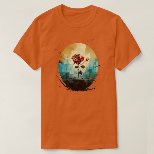 T-SHIRT ROSE 1 (Design devant)