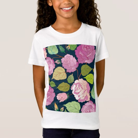 T-Shirt Rose 16 (Devant)