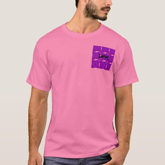 T-shirt ROSE AMOUR (Devant)