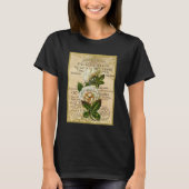 T-shirt Rose antique (Devant)