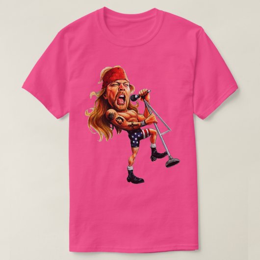 T-shirt Rose Axl (Design devant)